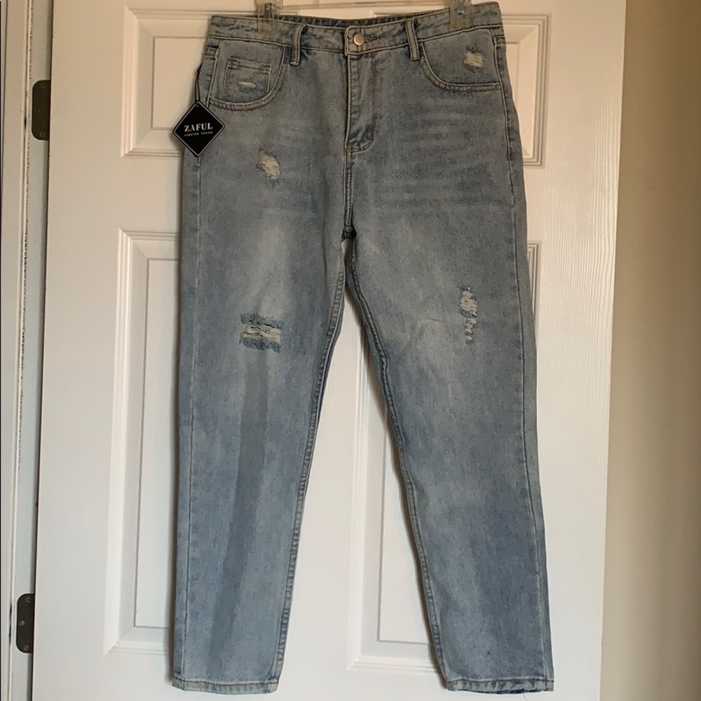 ZAFUL Distressed 5 Pockets Women’s Jeans